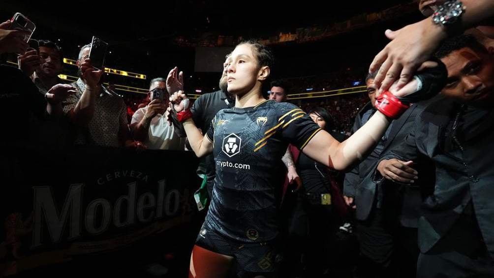 Alexa Grasso previo a su combate el 16 de septiembre