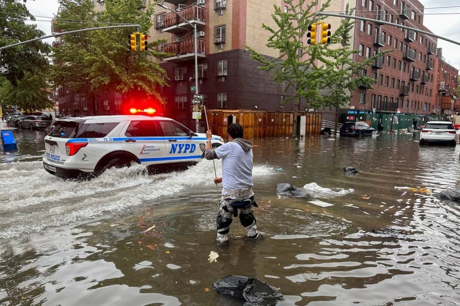 Inundaciones en NY