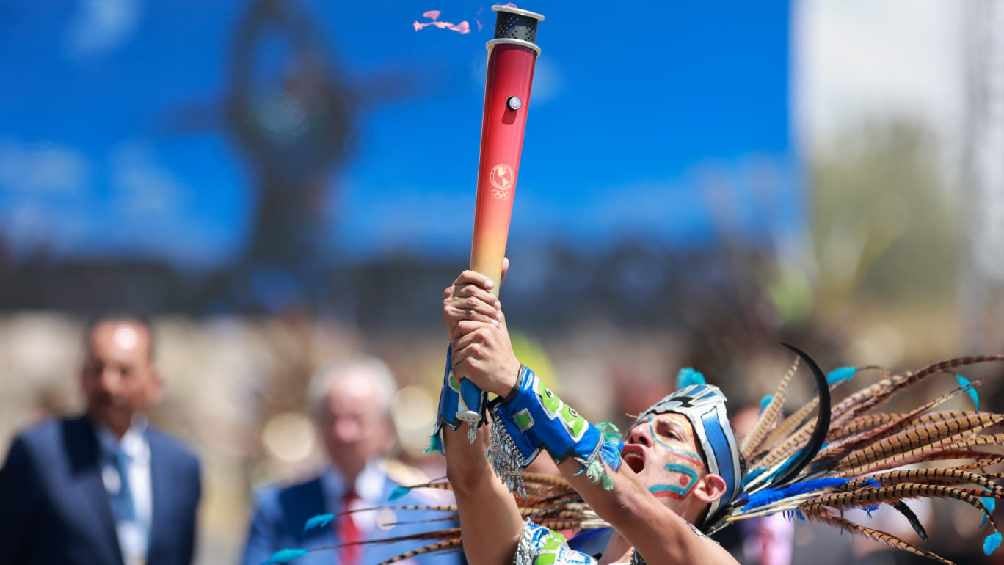 Juegos Panamericanos 2023: Se encendió la Flama Panamericana en Teotihuacán