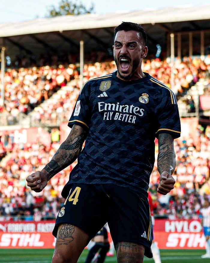 Joselu abrió el marcador para el Real Madrid 