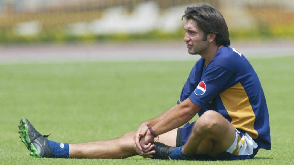 Kikín Fonseca como jugador de Pumas