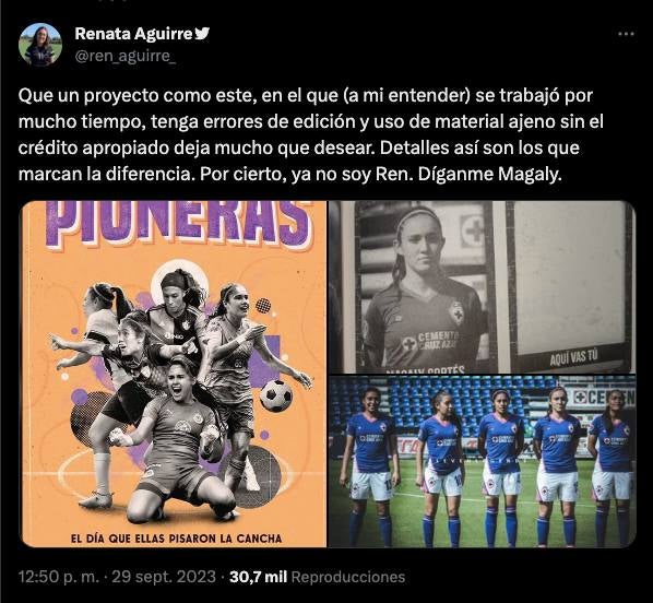 Aguirre y su queja en redes sociales