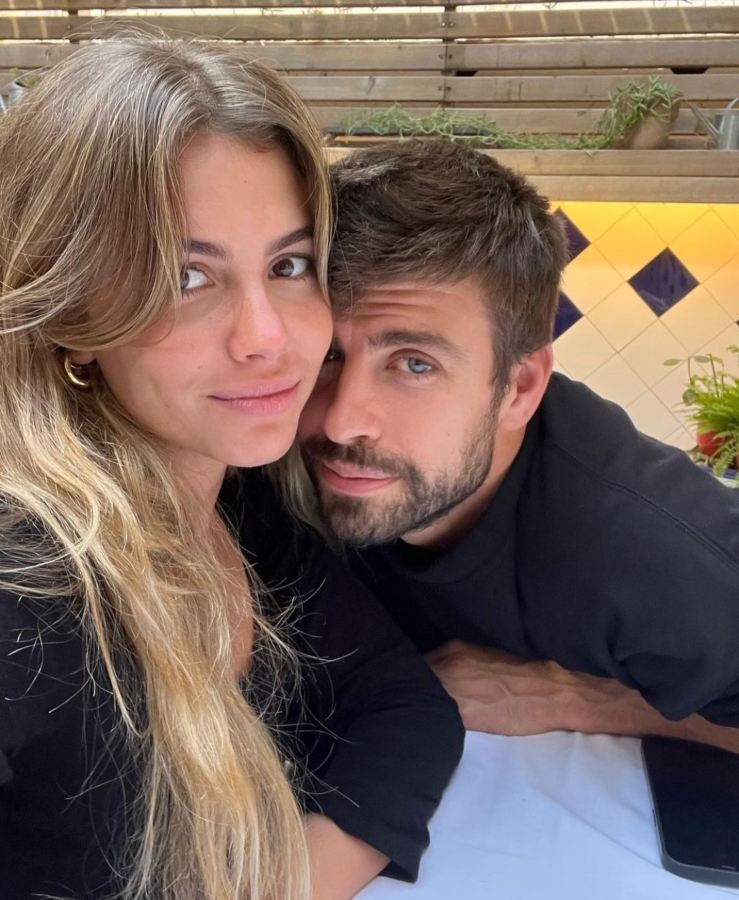 Gerard Piqué con Clara Chía, su actual pareja