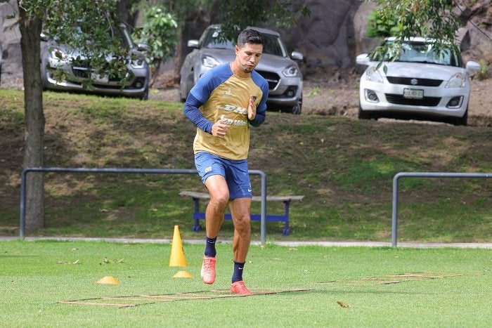 Entrenamiento de los Pumas 