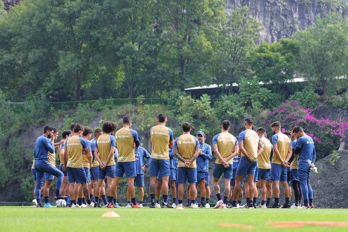 Pumas entrenó tras el Clásico Capitalino