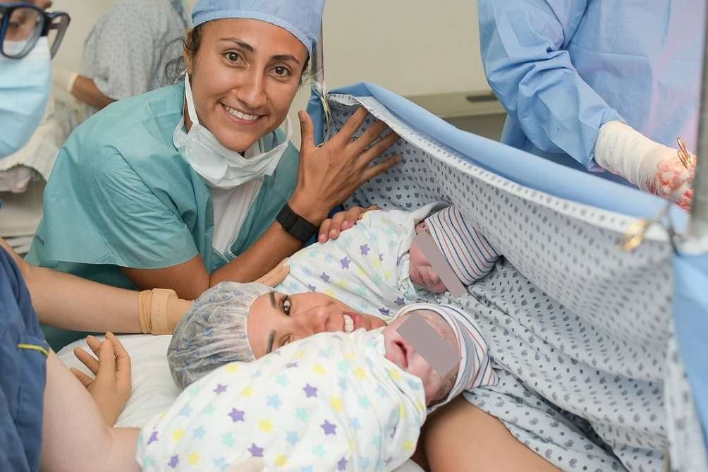 Las jugadoras presumieron el nacimiento de sus bebés 