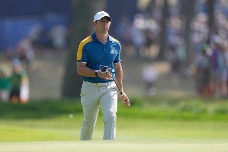 Rory Mcllroy en la Ryder Cup