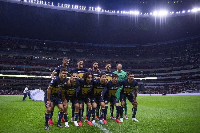 Estadio Azteca previo al partido