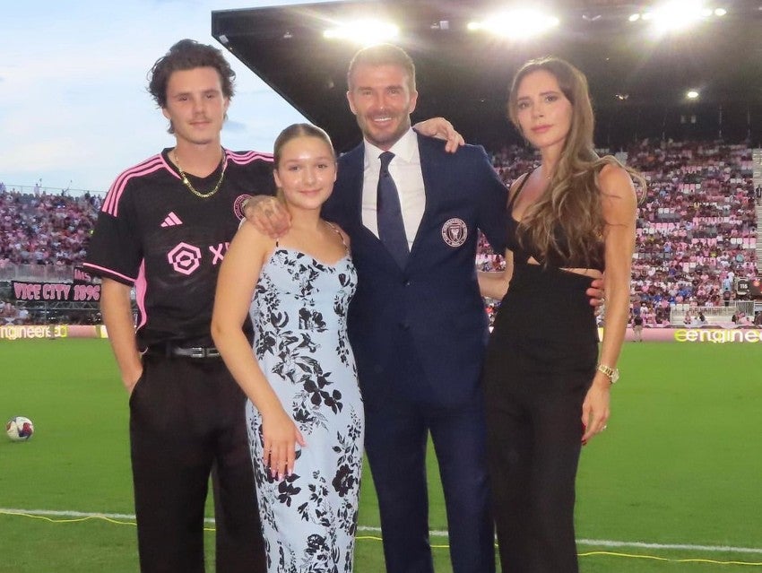 La familia Beckham 