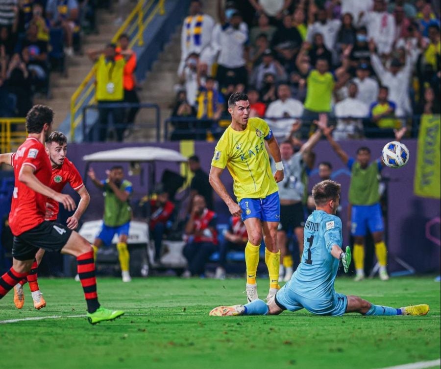 Cristiano metió el gol del empate