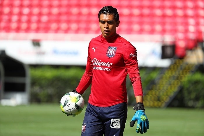 Raúl Rangel entrenando con Tapatío 