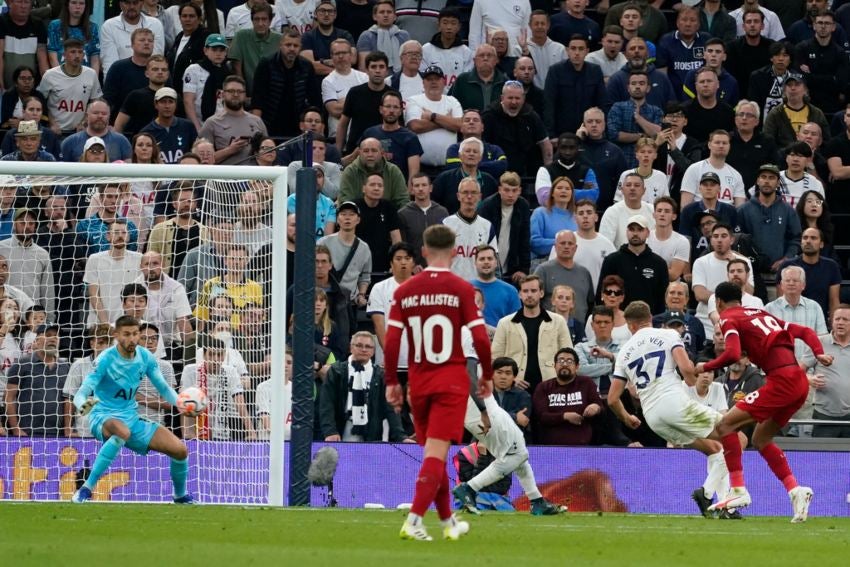 Liverpool se enfrentó a los Spurs 