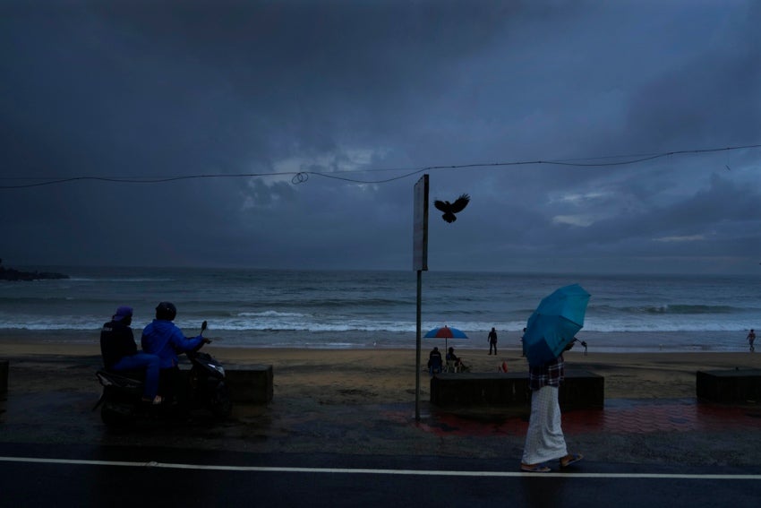 Así la tormenta que azotó a la India 