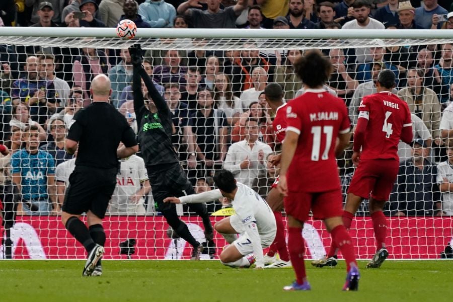 El árbitro le anuló un gol válido a Luis Díaz