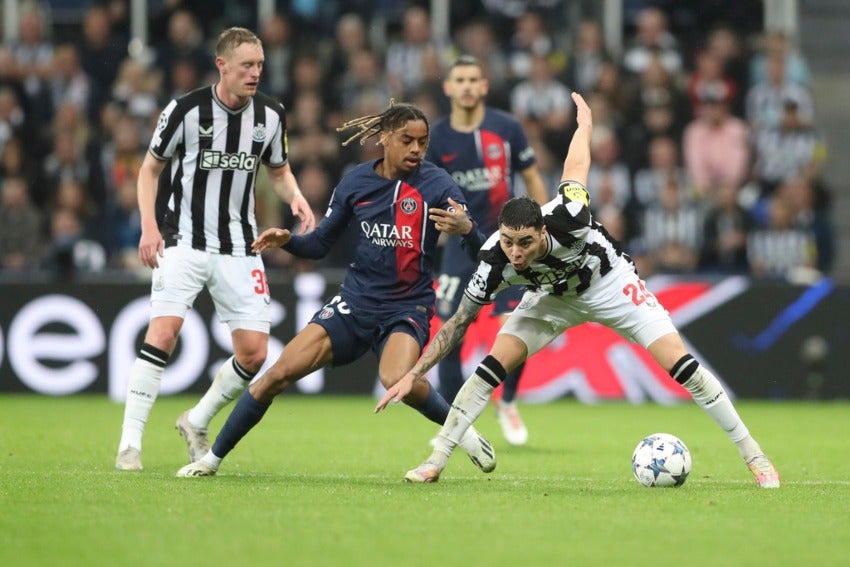 El PSG cayó esta tarde ante el Newcastle 