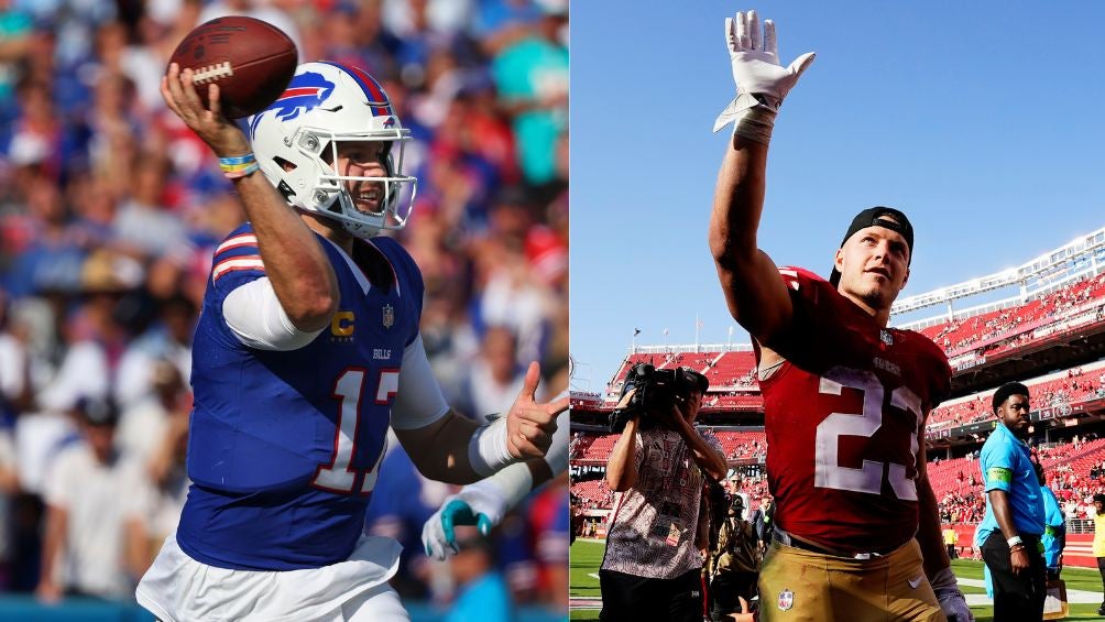 Josh Allen y Christian McCaffrey parte de los MVP de la Semana 4