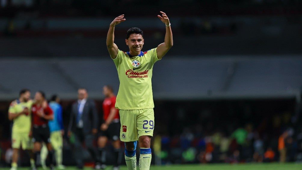 Ramón Juárez en partido con América