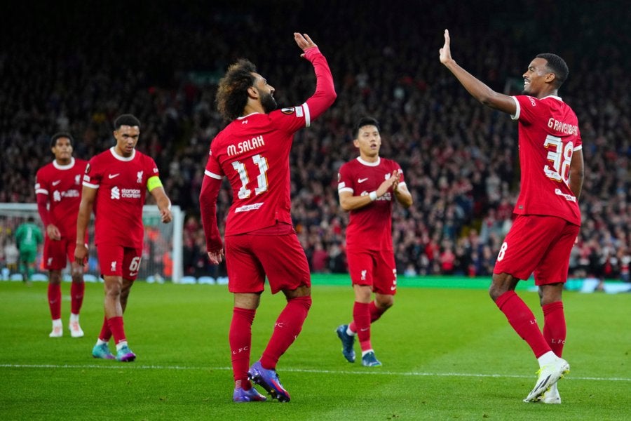 Liverpool venció 2-0 al Union Saint-Gilloise