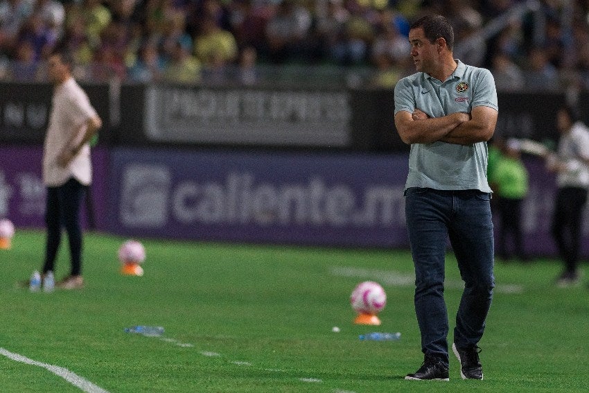 Jardine en el partido ante Mazatlán