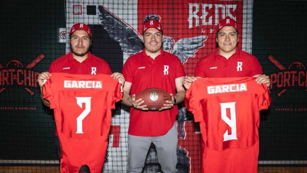 Los 3 García llegan a Reds de la Ciudad de México