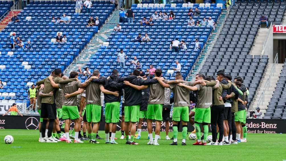 Monterrey mandó mensaje de apoyo a Sergio Canales previo a juego ante Juárez FC