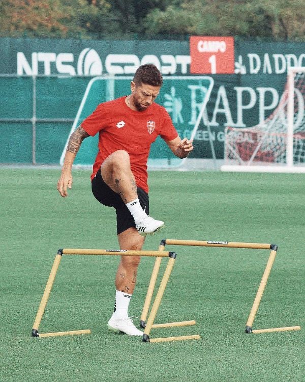 Entrenamiento del AC Monza 