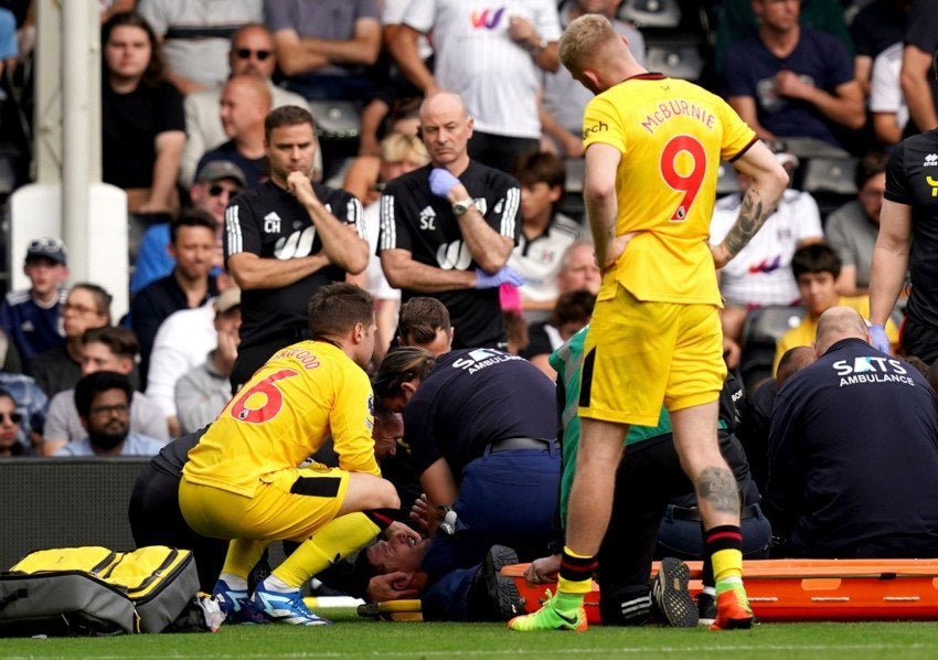 Las asistencias médicas sobre el jugador 