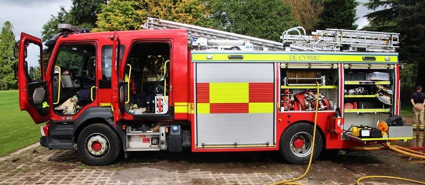 Los bomberos acudieron al llamado