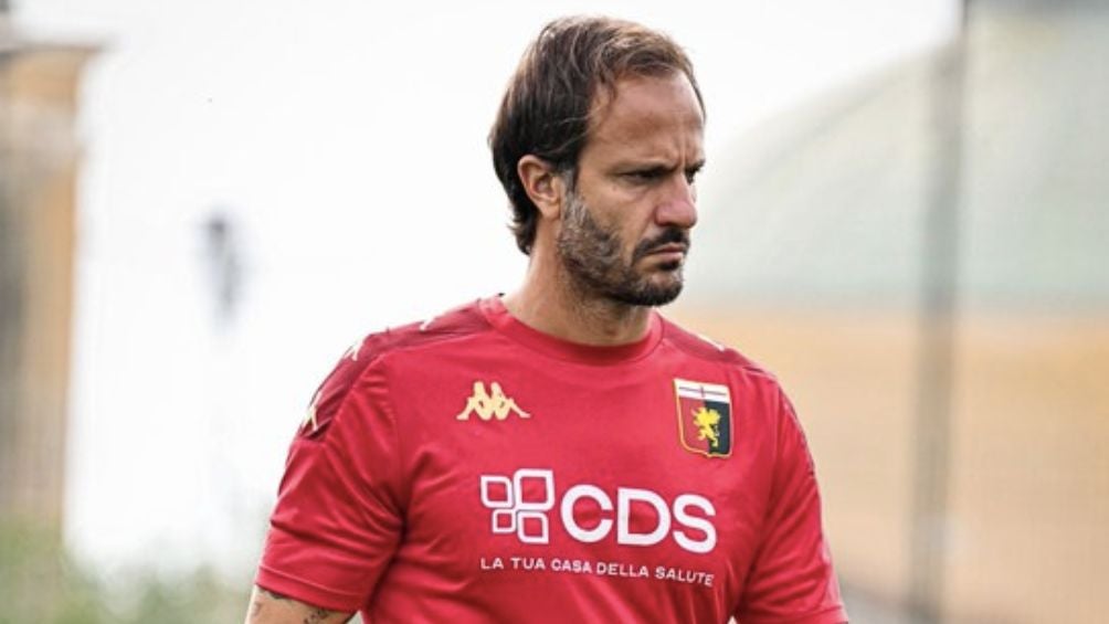 Alberto Gilardino durante un entrenamiento