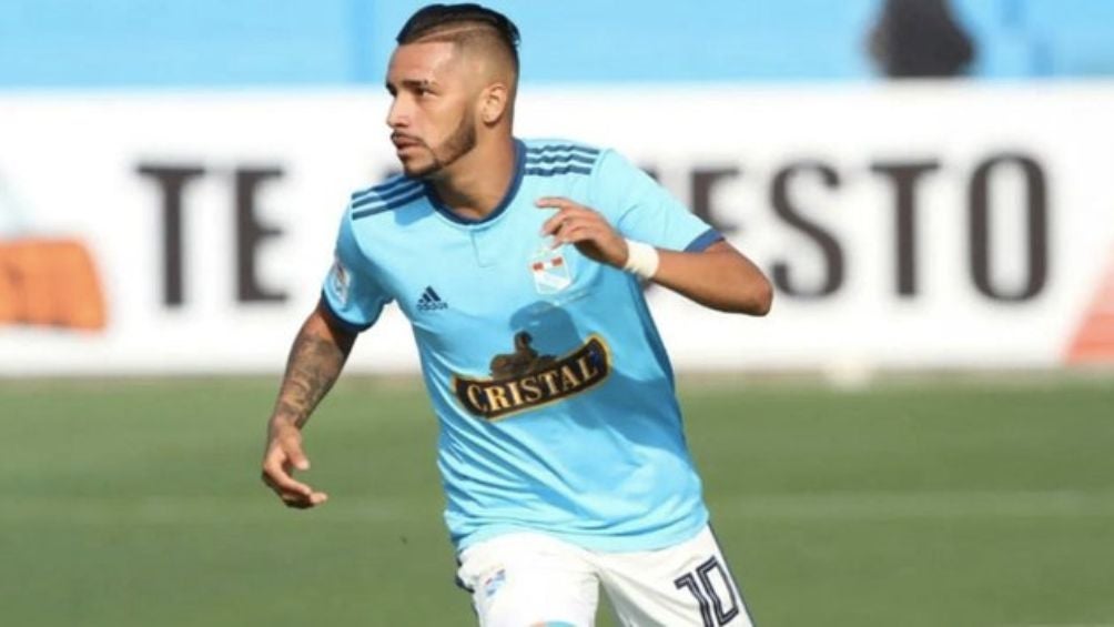 El delantero con el Sporting Cristal