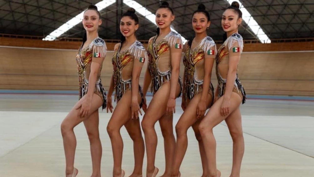 Las gimnastas se preparan en Israel 