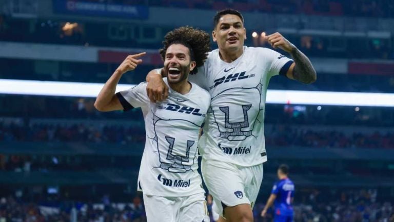 Pumas venció 4-1 a Cruz Azul