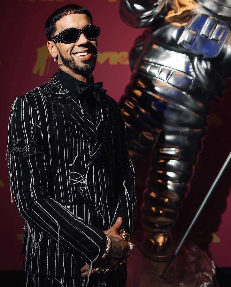 Anuel AA se presentó en septiembre en los MTV Music Awards