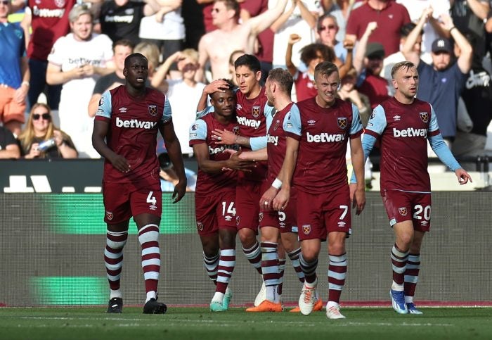 West Ham rescató el empate en tiempo agregado