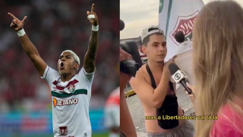 Aficionado de Fluminense afirma haber 'donado su alma' para ganar la Final de la Copa Libertadores