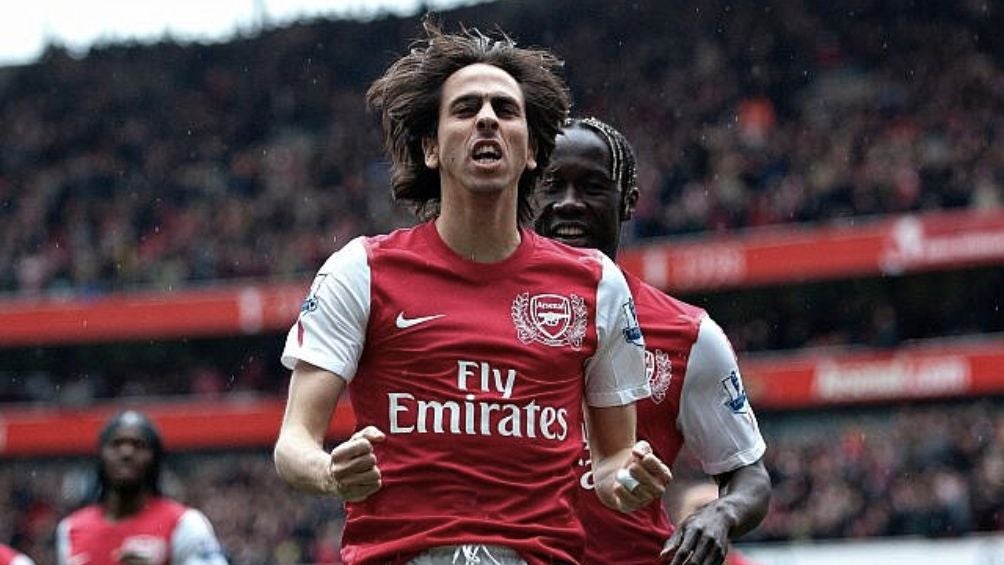 Benayoun en su etapa con el Arsenal