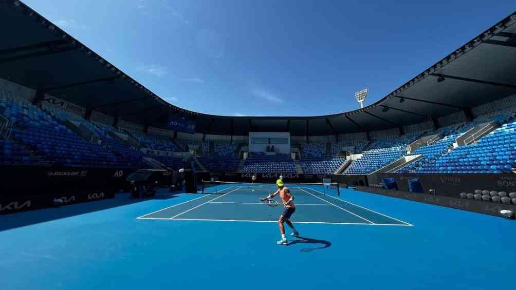 Nadal previo al Abierto de Australia en 2023