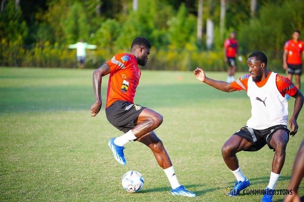 Entrenamiento de Ghana 