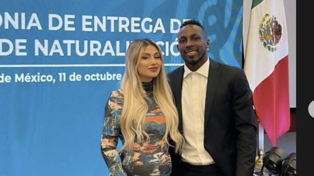 La esposa de Quiñones también compartió la noticia de la nacionalización