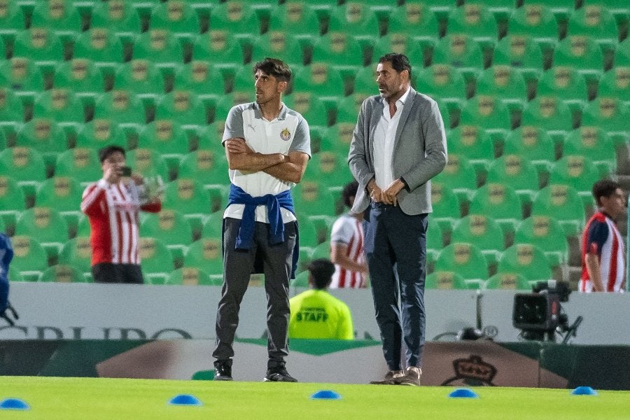 'Cubo' elogió a Fernando Hierro y Veljko Paunovic