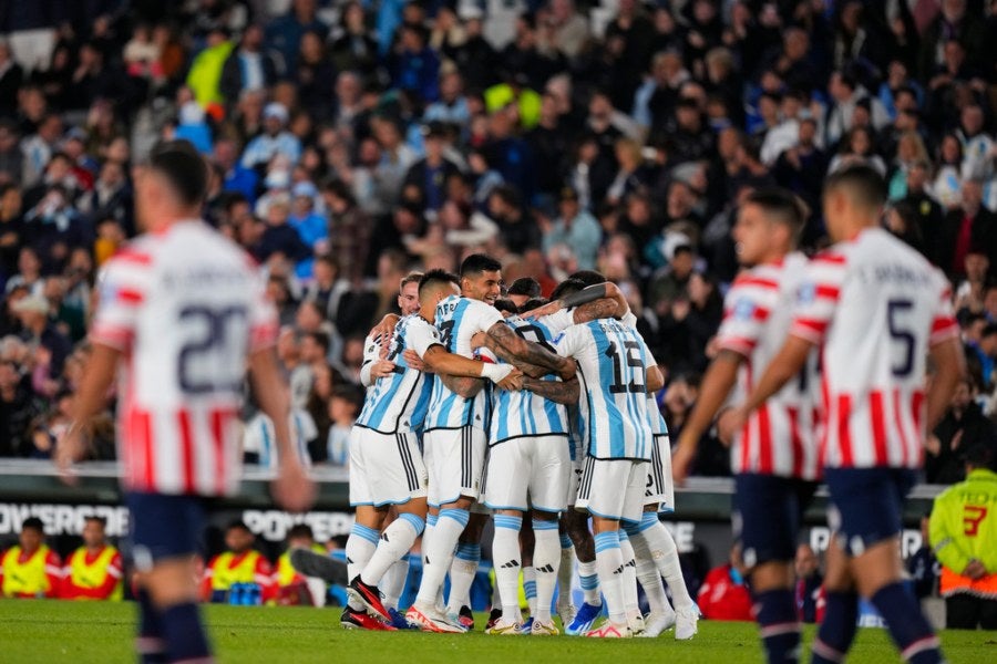 Argentina venció 1-0 a Paraguay