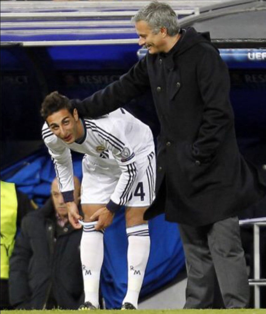 José Rodríguez en su corto paso por el Real Madrid