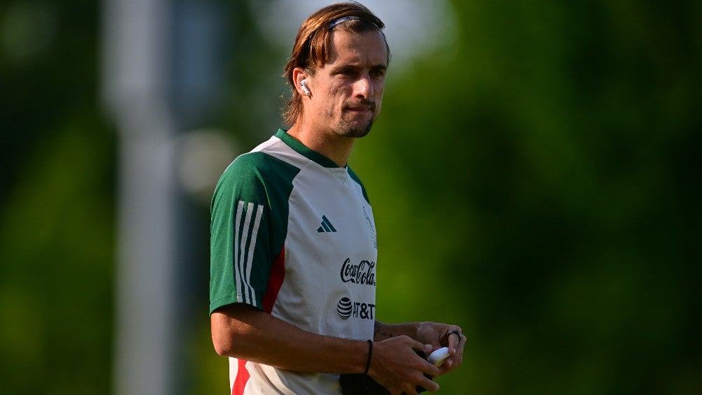 Jordi Cortizo durante un entrenamiento 