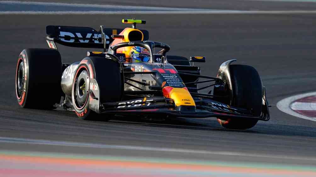 'Checo' Pérez durante el Gran Premio de Qatar 2023