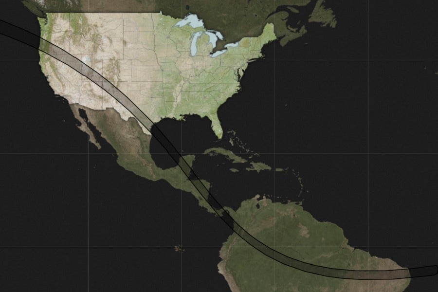 El eclipse no podrá verse en todo México