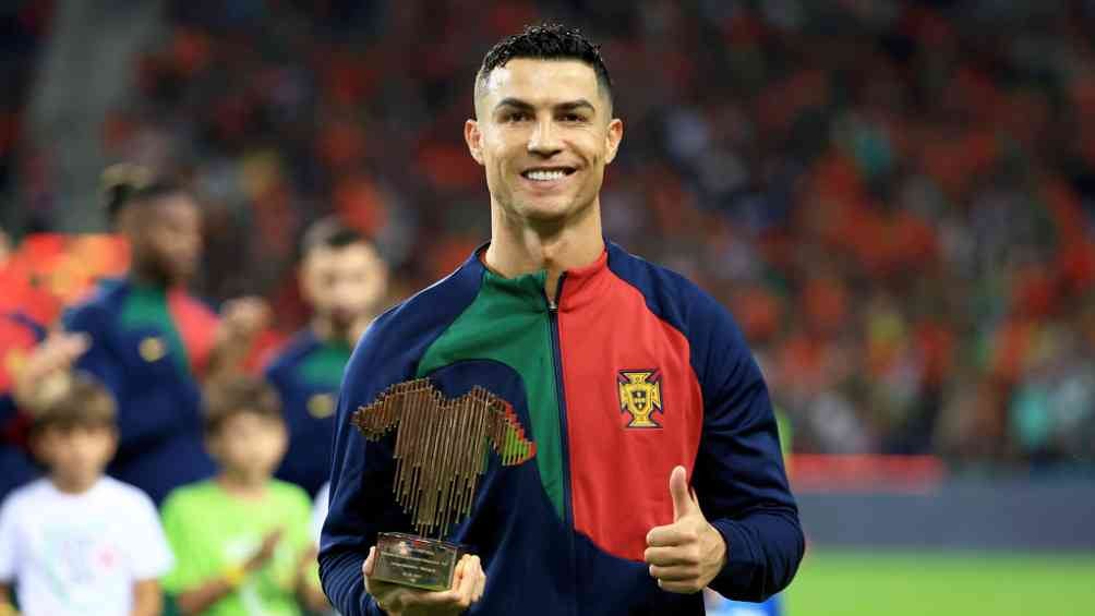 CR7 fue homenajeado por sus 200 partidos internacionales con selección