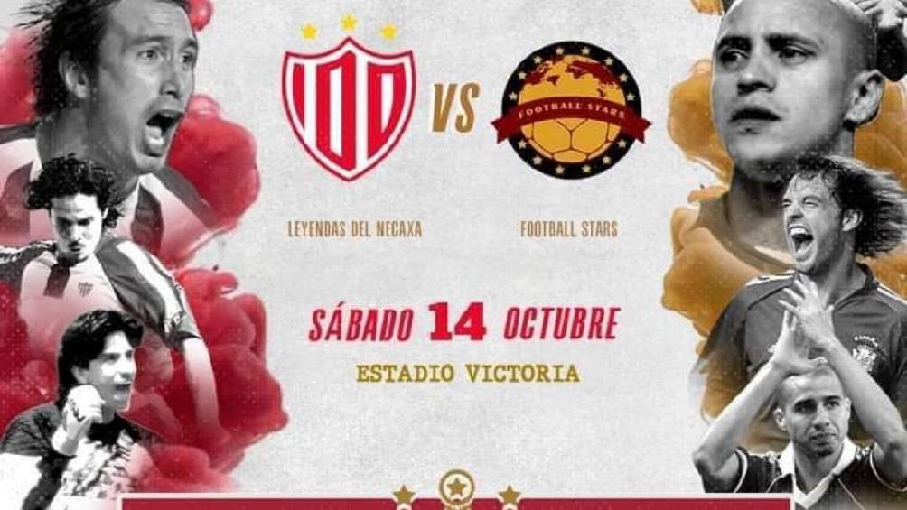 Necaxa tendrá un partido de leyendas