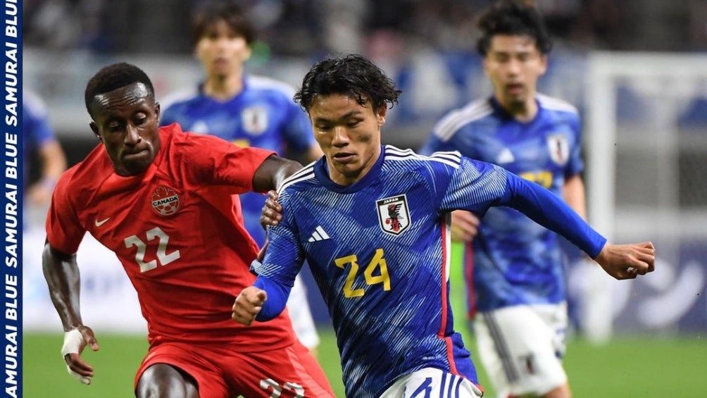 Japón goleó a la Selección de Canadá 