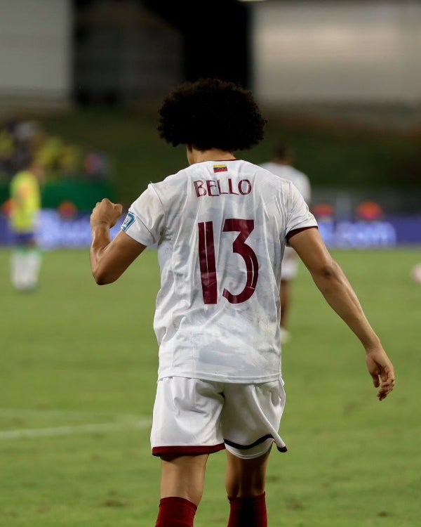 Eduard Bello puso el gol que empató el partido 