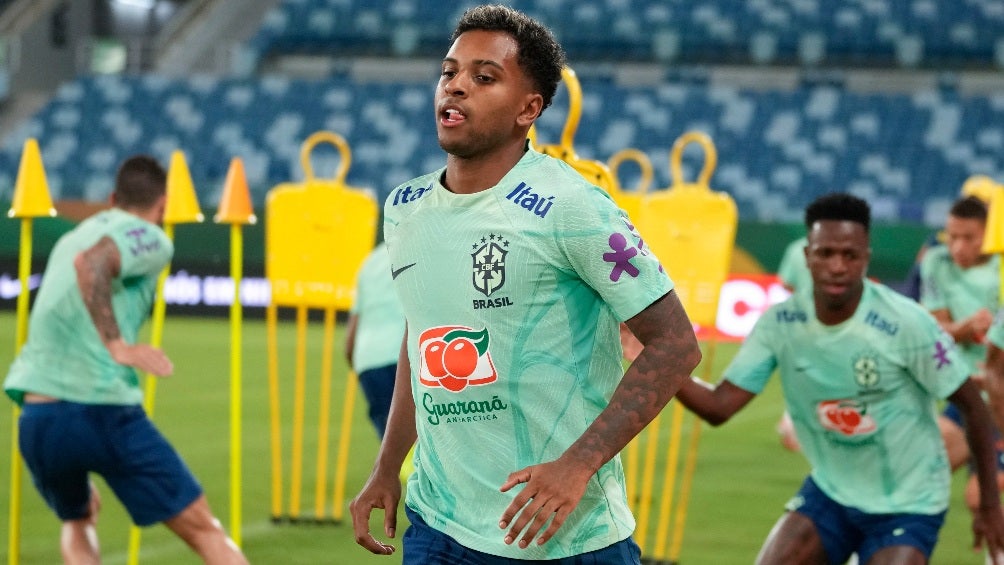 Rpdrygo Goes en entrenamiento con Brasil